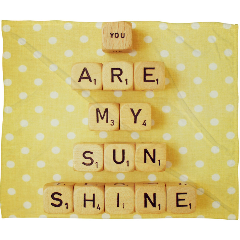 Jeté Happee Monkee You Are My Sunshine, Petit
