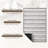 Ultra Thin Gradient Striped Bath Rug With Non-Slip Backing-113782277-113782278