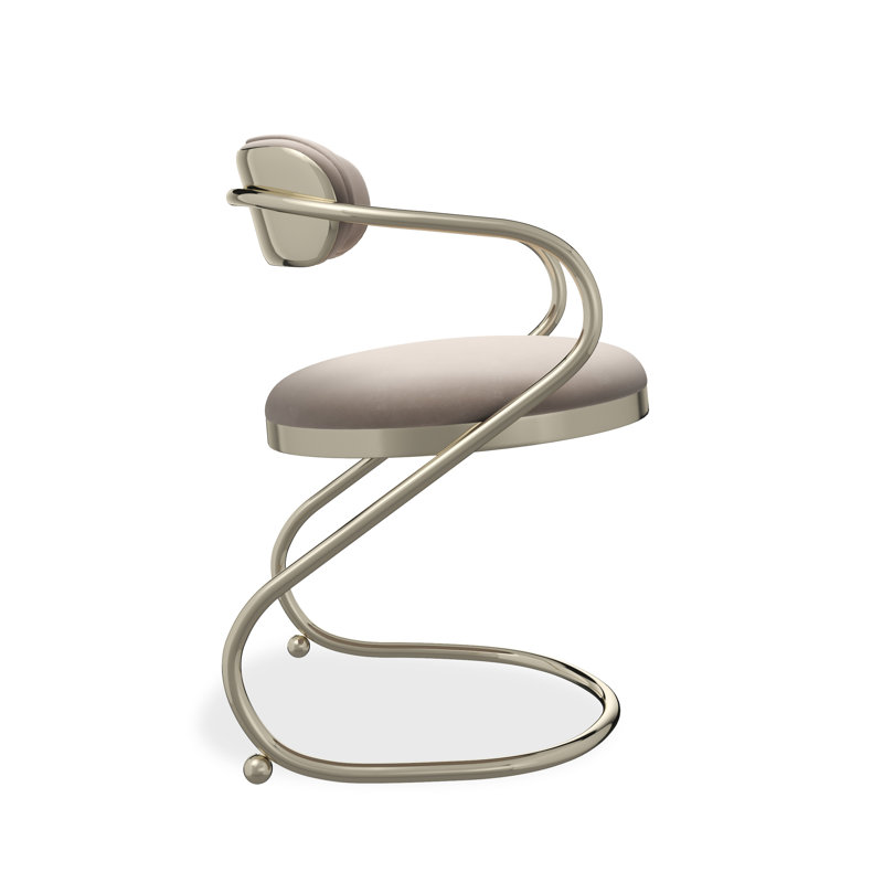 Retrospect Armchair, Brass