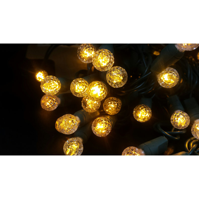 Guirlande 24 lumières DEL, Jaune