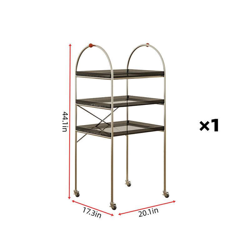 Armoire d'appoint Wenniah, Noir