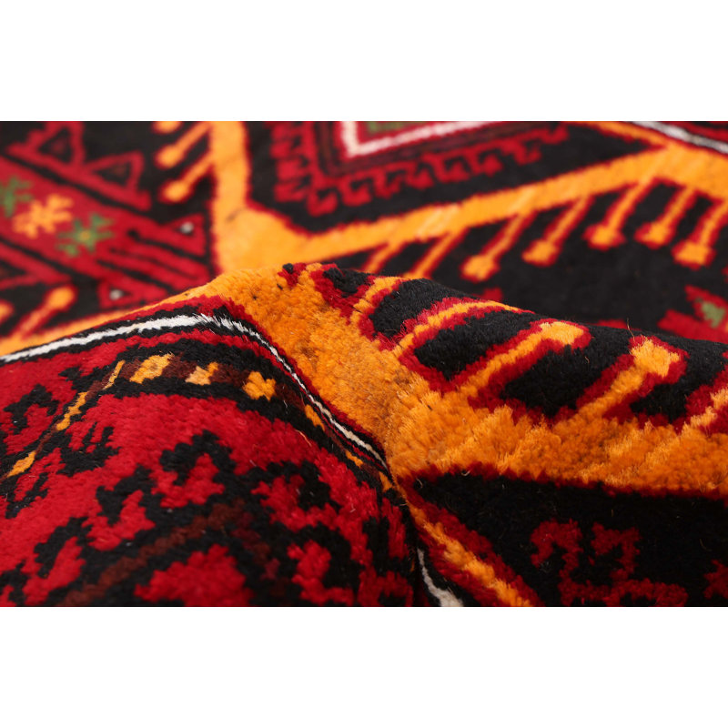 Tapis rouge Baluch 3 pi 0 po x 5 pi 6 po