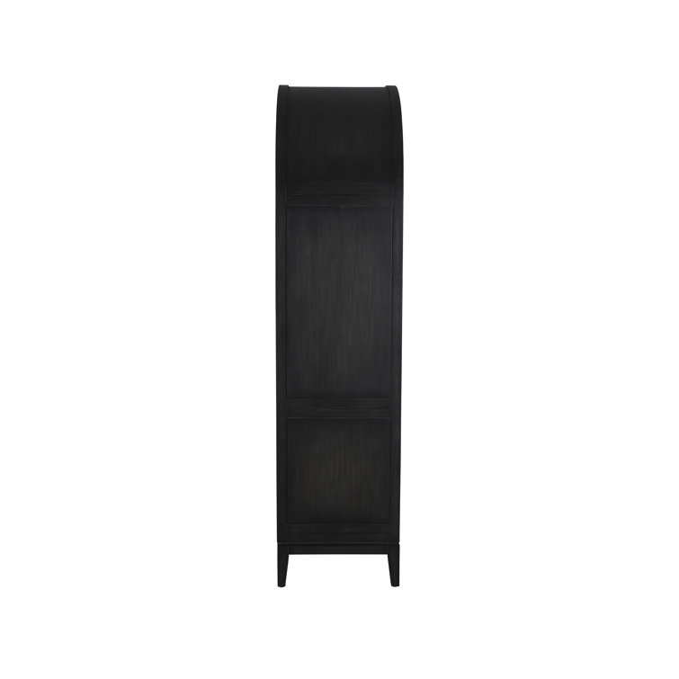 Ambretta Small Bookcase, Black – High Fashion Home