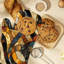 Ikat Glimmer Oven Mitt