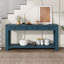 Console de 63 po avec tiroirs de rangement et tablette inférieure-921490416