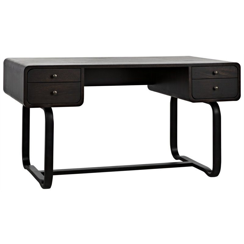 Voltes Solid Wood Writing Desk