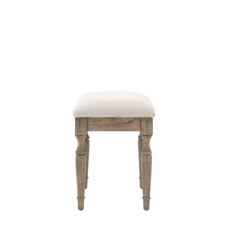 Mandie Solid Wood Accent Stool