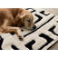 Tapis d'intérieur noir blanc Hopwood-779897241