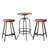 Jaishna 2 - Person Solid Wood Top Four Leg Dining Set