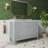Fully Assembled 48''  Grey Freestanding Single Sink Bathroom Vanity With Solid Wood Construction And Engineered Marble Top