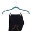 Laura Ashley, ensemble de 12 cintres en velours avec pinces en noir-72252419