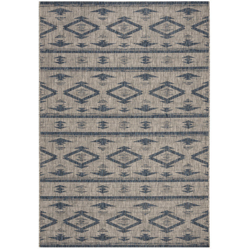 Amarien Southwestern Indoor/Outdoor Area Rug, Rectangle 2' x 3'7"