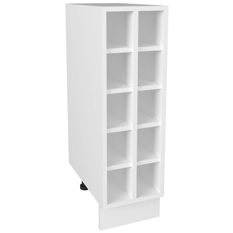Aliyaha 10 Bottle Wine Bottle Rack White