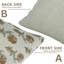 Housse de coussin en lin épais Fab Fabine Elegant, jeté, jonquille-106059012-106059017