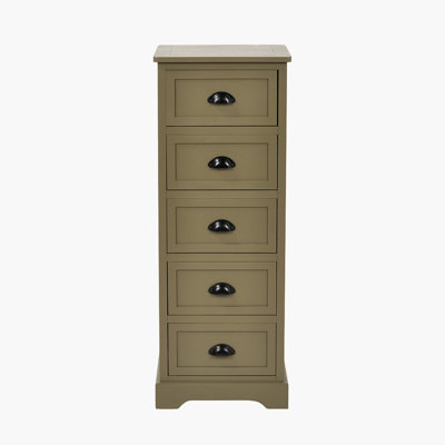 41 cm W Chest of 5 Drawers
