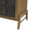 Commode 3 tiroirs Carman Aurora, café au lait