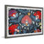 Abstract Flowers - Single Picture Frame Print-736880572