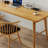 Burlywood Rectangular Solid Wood desk-114884219