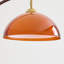 Ambre + blanc + café + acrylique brun-noisette + bois massif + lampes de plancher sans fer