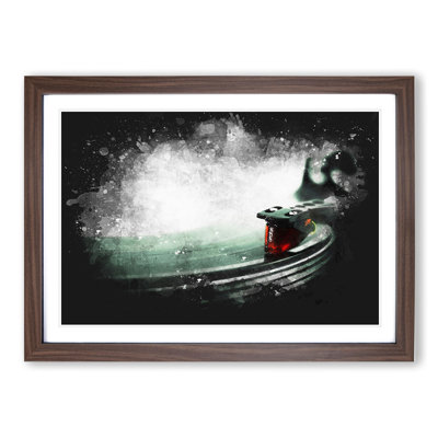 The Needle of the Record Player - Picture Frame Graphic Art