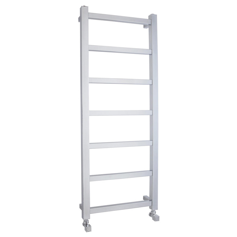 Eton Straight Towel Rail Heated Towel Rails, 123 cm H x 47.5 cm W x 7 cm D