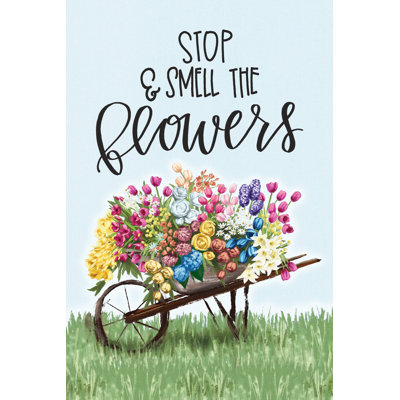 Amores s'arrête et sent les fleurs