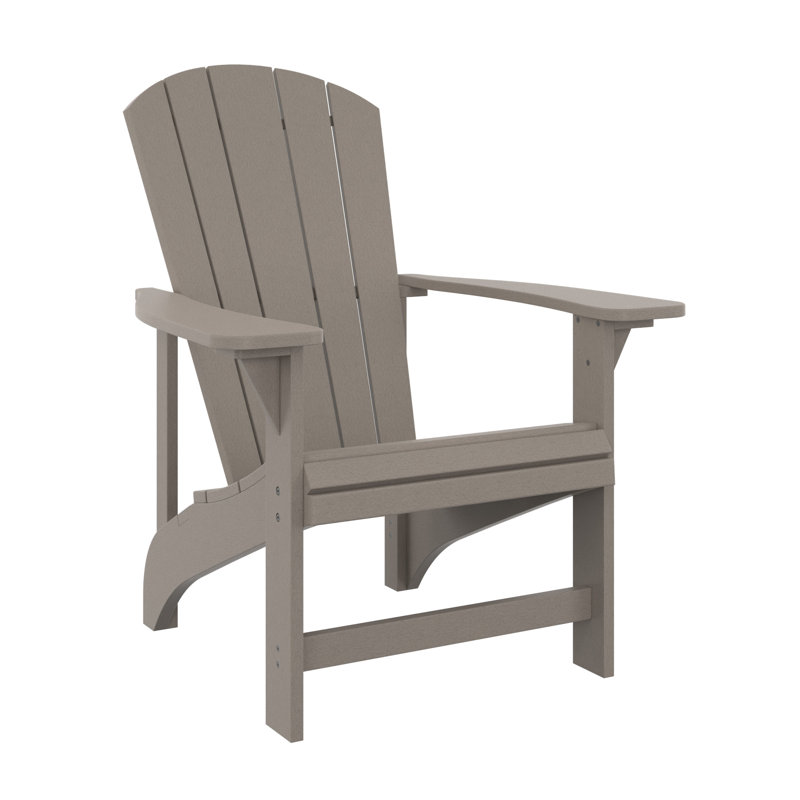 Chaise Adirondack classique Crystal Harbor Living, Beige