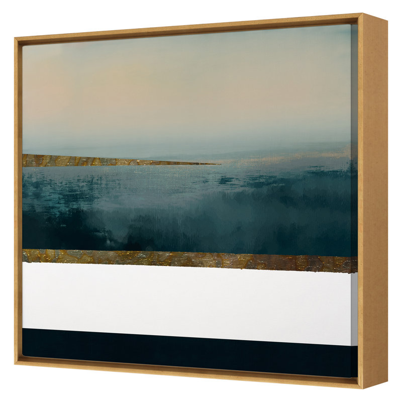 All The Stars Print by Lesley Frenz, Gold, 50" H x 50" W x 2" D