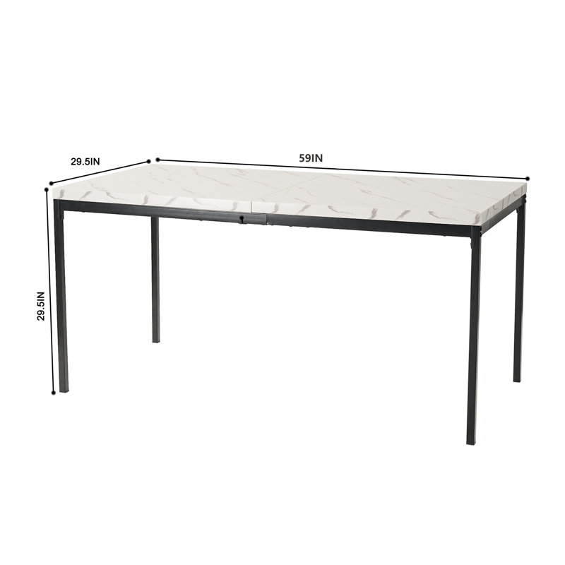 5-Piece Dining Table Set with Upholstered Chairs Space-Saving Kitchen Set for Breakfast Nook & Small Apartments, Beige