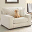 Chaise et demi en polyester Calloway