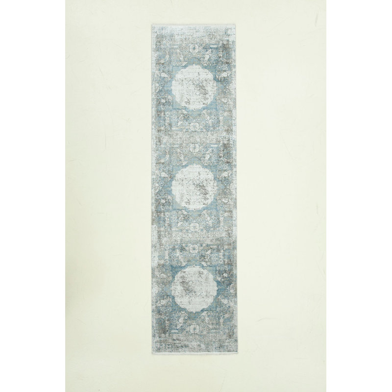 Antep Silk Rug, Runner 2'7" x 9'10"