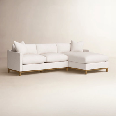Cami Solid Wood Sofa and Chaise