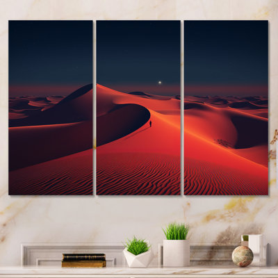 Red Desert Twilight Photo II - art mural désert