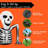 5.5FT LED Inflatable Skeleton for Halloween