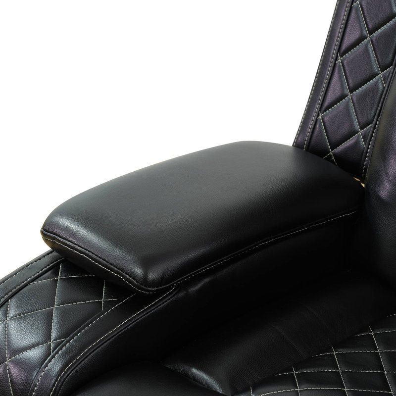 Cartney Faux Leather Recliner