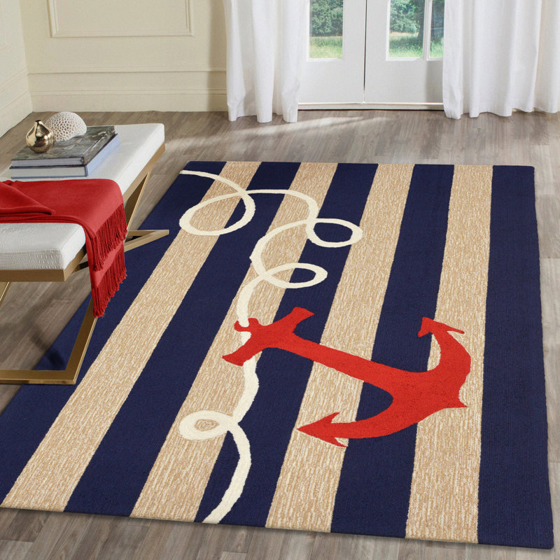 Paislee Striped Kitchen Mat, 41" W x 65" L