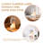 Candle Warmer Lamp With Timer & Dimmable, Height Adjustable Flameless Candle Warmer For Jar Candles, (White)