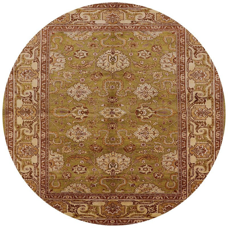 Rand Oriental Indoor Rug, Round 8'