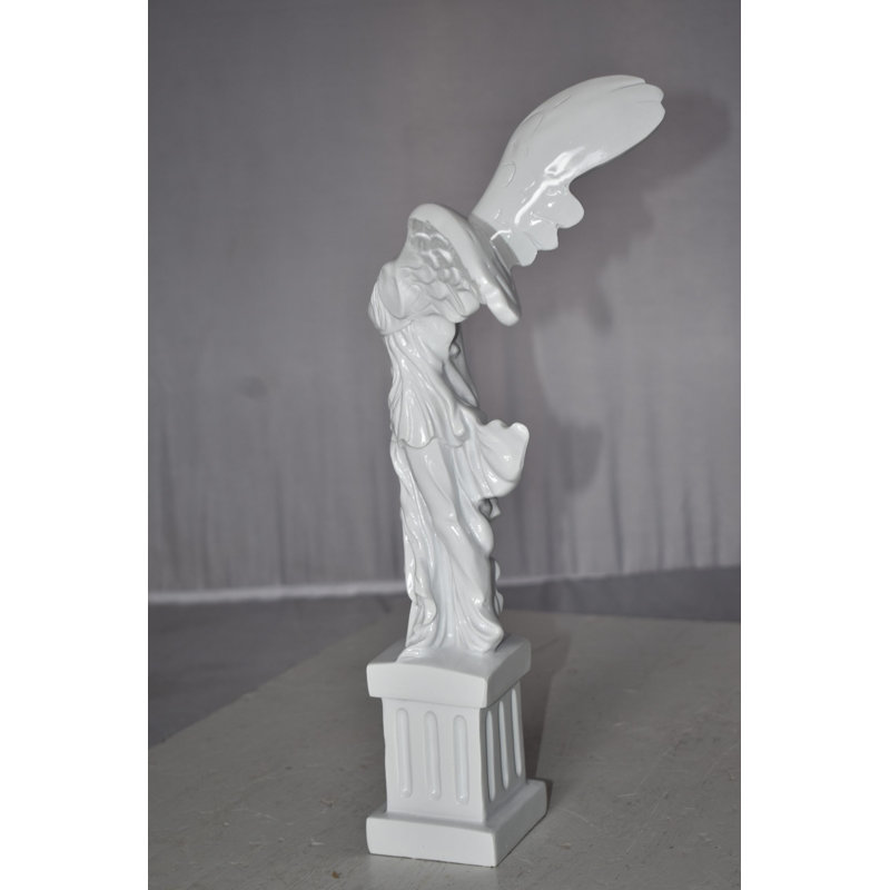 Winged Victory Nike Of Samothrace Statue Made Of Resin Size: 6" X 6" X 14"H