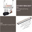 Metal/Solid Wood Rectangle Hanging Pot Rack