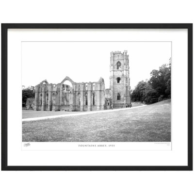 Fountains Abbey, 1955 - Single Picture Frame Print
