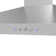 Streamline Goffredo 30" 220 Cubic Feet Per Minute Convertible Wall Mount Range Hood with Baffle Filter and Light Included