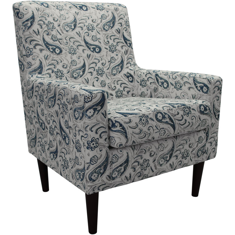 Fauteuil Groesbeck, Paisley Blue
