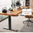 Solid Wood Electric Lifting Standing Desk-1877525042