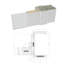 Portes standard en verre givré Planum-49204980-49254725