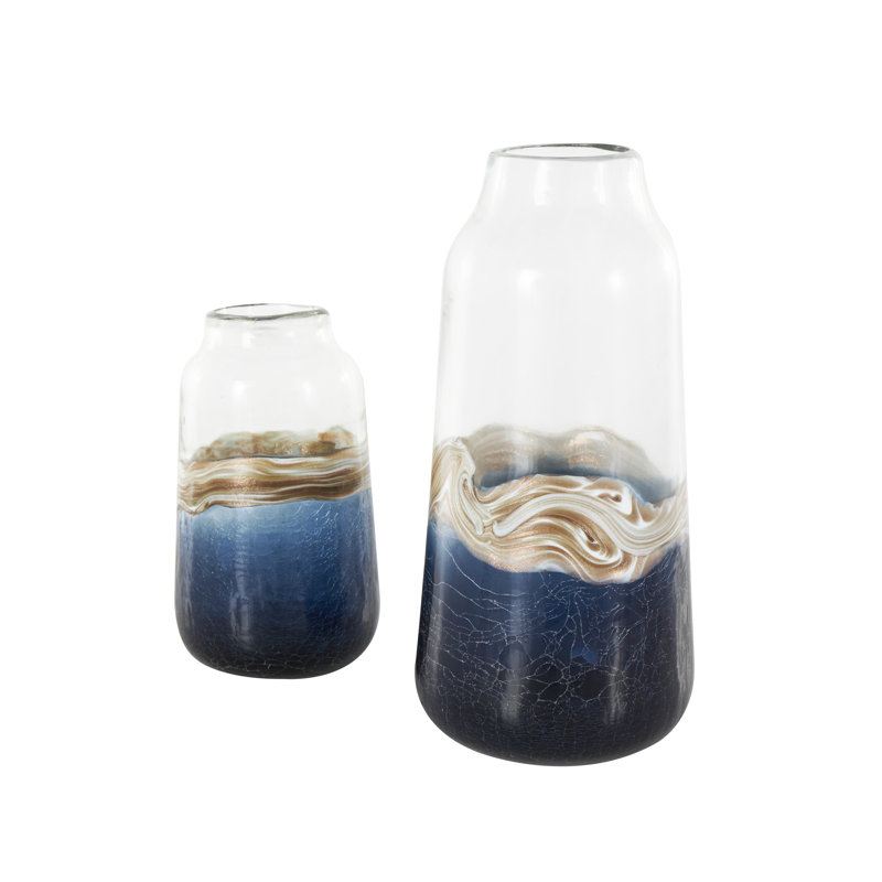 Vase de table en verre Janni