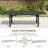 97.2"L Extendable Aluminum Outdoor Dining Table