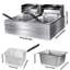 Friteuse professionnelle double capacité