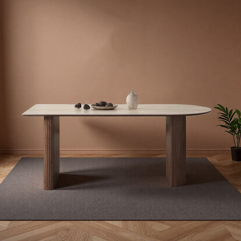 Table de salle à manger Modern, H 29,5 po x L 70,9 po x l 31,5 po