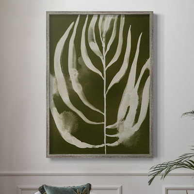«Organic Bloom IV», reproduction encadrée - bois massif